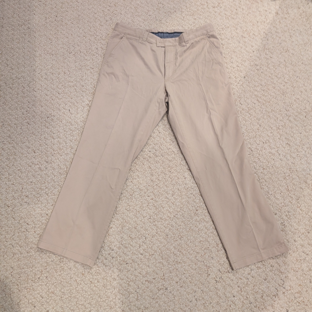 Classic Men's Beige Chinos